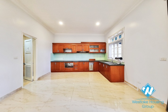 Large airy house for lease in Ciputra compound, Tay Ho, Hanoi- semi furnished.